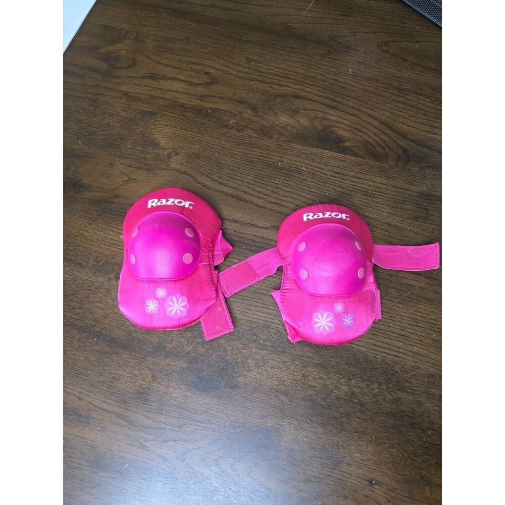 RAZOR Sweet Pea Pink Multi-Sport‎ ELBOW PADS GUARDS Youth 8+
